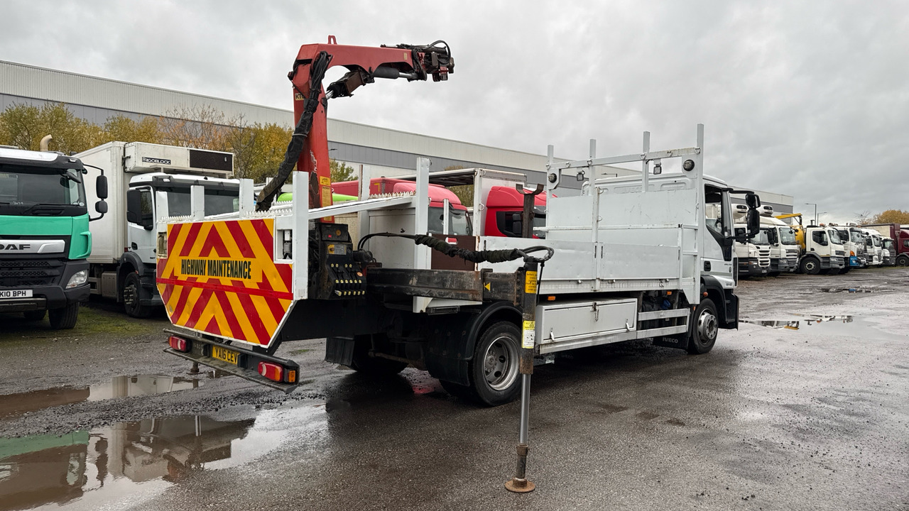IVECO EUROCARGO 120-190 - Valníkový/ Plošinový nákladný automobil, Auto s hydraulickou rukou: obrázok 4 IVECO EUROCARGO 120-190 - Valníkový/ Plošinový nákladný automobil, Auto s hydraulickou rukou: obrázok 4