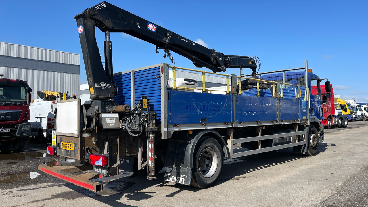 MAN TGM 18.250 - Valníkový/ Plošinový nákladný automobil, Auto s hydraulickou rukou: obrázok 4 MAN TGM 18.250 - Valníkový/ Plošinový nákladný automobil, Auto s hydraulickou rukou: obrázok 4