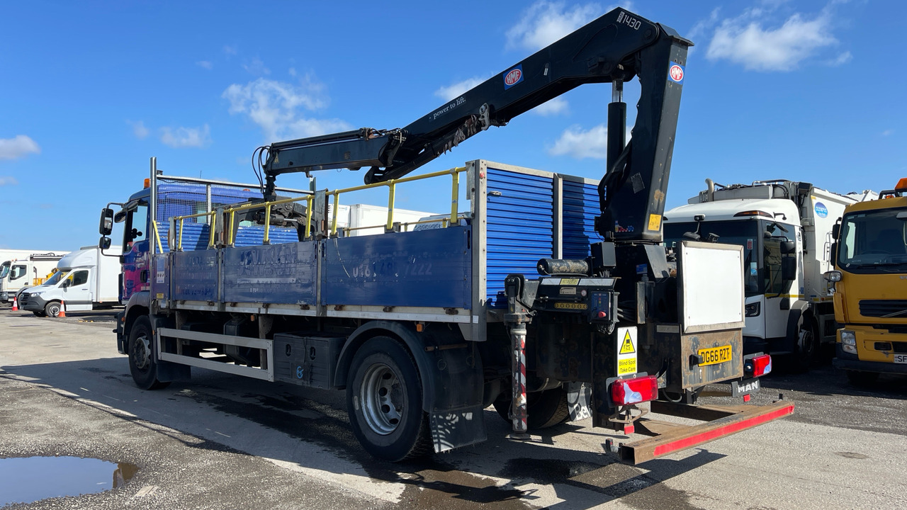 MAN TGM 18.250 - Valníkový/ Plošinový nákladný automobil, Auto s hydraulickou rukou: obrázok 3 MAN TGM 18.250 - Valníkový/ Plošinový nákladný automobil, Auto s hydraulickou rukou: obrázok 3