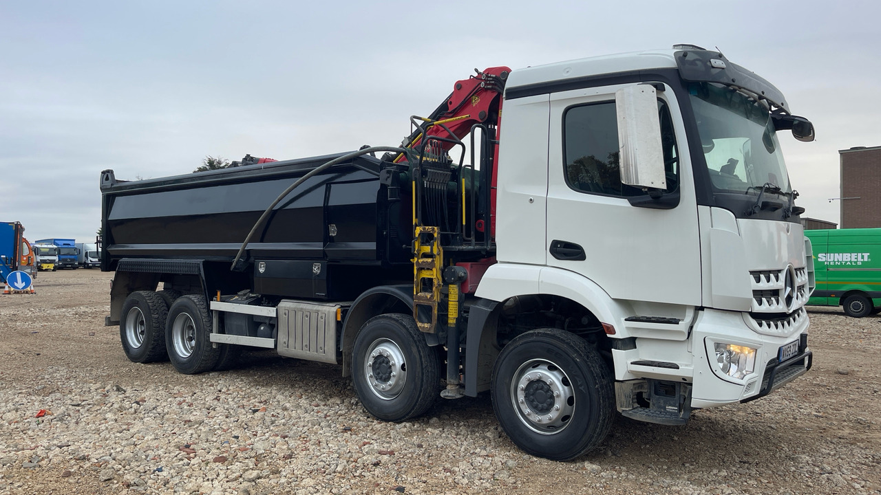 MERCEDES-BENZ AROCS - Sklápač, Auto s hydraulickou rukou: obrázok 1 MERCEDES-BENZ AROCS - Sklápač, Auto s hydraulickou rukou: obrázok 1
