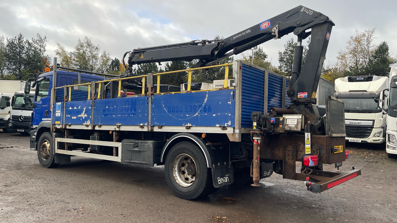 Man TGM 18.250 - Valníkový/ Plošinový nákladný automobil, Auto s hydraulickou rukou: obrázok 3 Man TGM 18.250 - Valníkový/ Plošinový nákladný automobil, Auto s hydraulickou rukou: obrázok 3