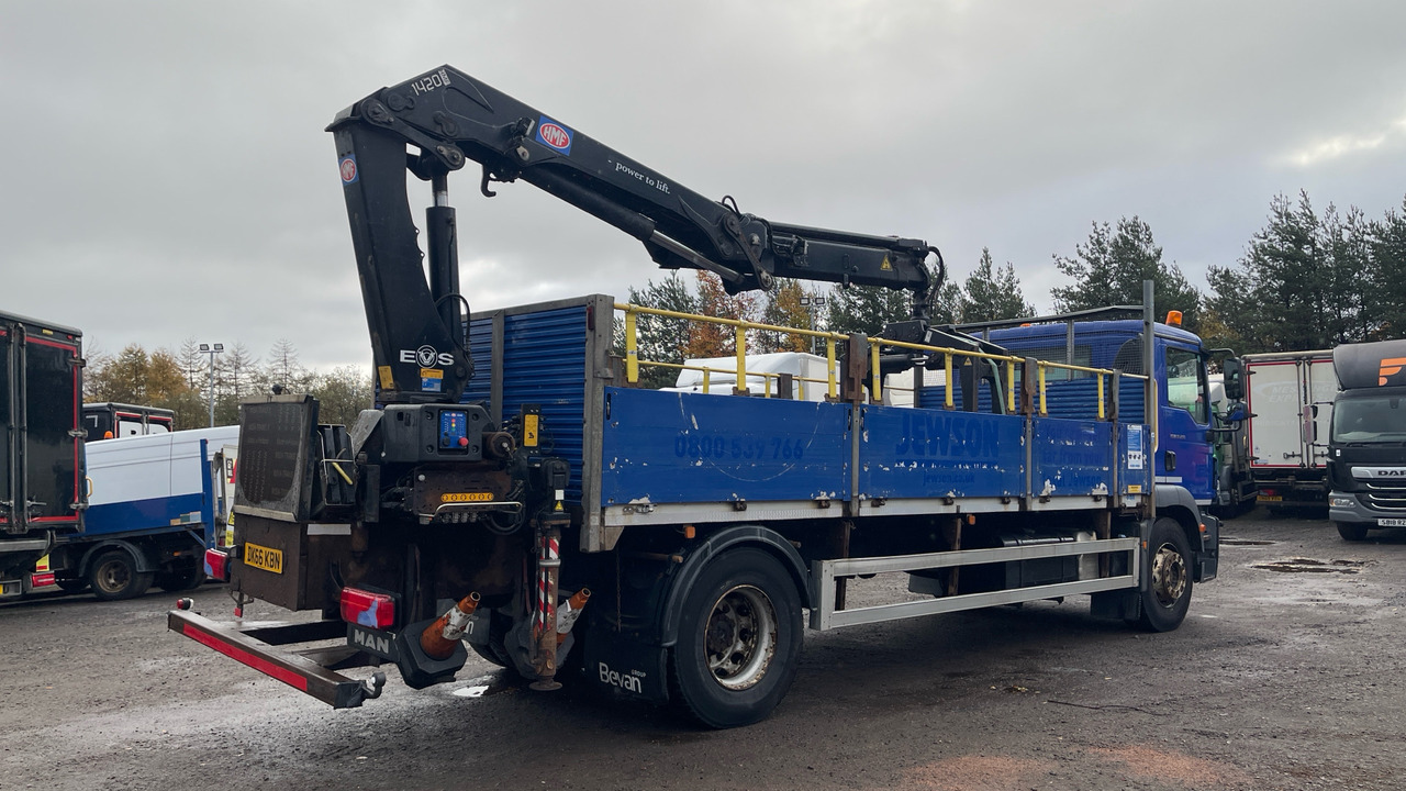 Man TGM 18.250 - Valníkový/ Plošinový nákladný automobil, Auto s hydraulickou rukou: obrázok 4 Man TGM 18.250 - Valníkový/ Plošinový nákladný automobil, Auto s hydraulickou rukou: obrázok 4