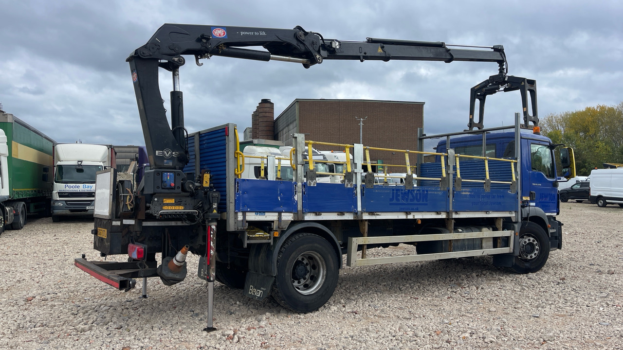 Man TGM 18.250 - Valníkový/ Plošinový nákladný automobil, Auto s hydraulickou rukou: obrázok 4 Man TGM 18.250 - Valníkový/ Plošinový nákladný automobil, Auto s hydraulickou rukou: obrázok 4