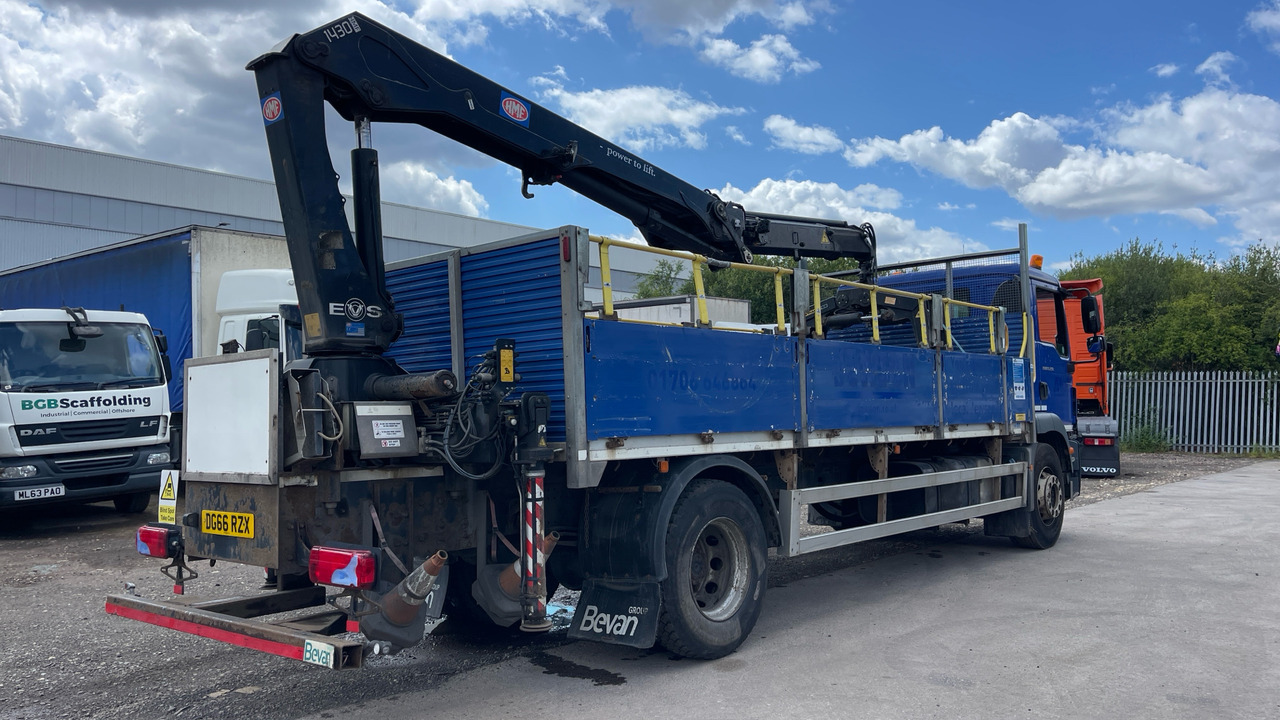 Man TGM 18.250 - Valníkový/ Plošinový nákladný automobil, Auto s hydraulickou rukou: obrázok 4 Man TGM 18.250 - Valníkový/ Plošinový nákladný automobil, Auto s hydraulickou rukou: obrázok 4