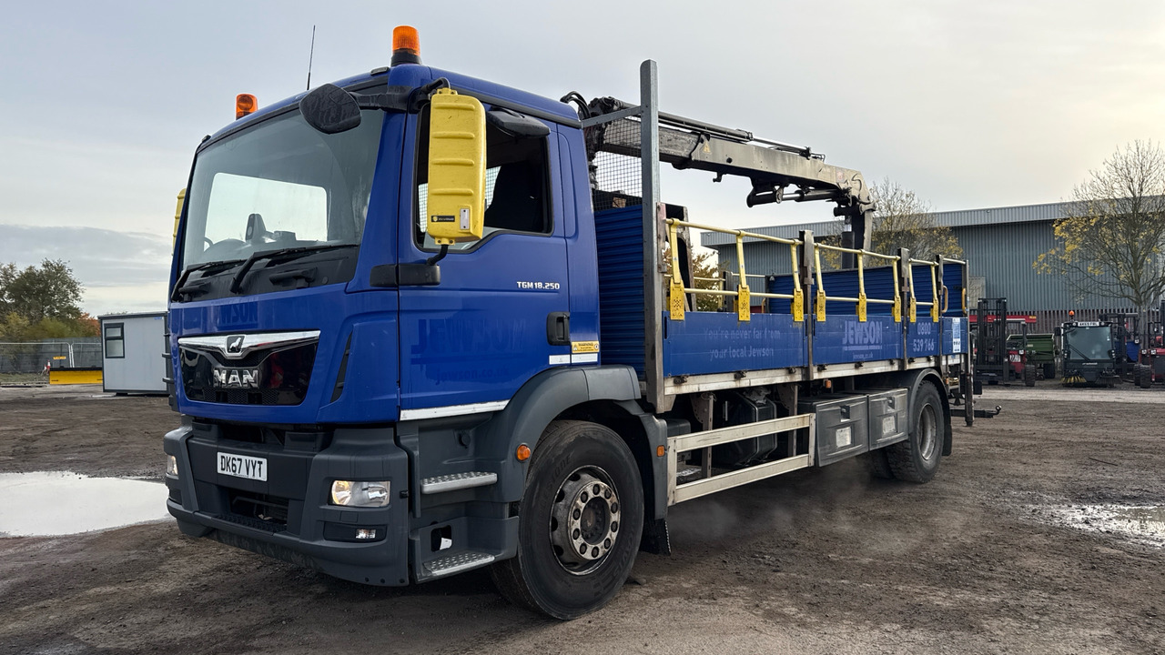 Man TGM 18.250 - Valníkový/ Plošinový nákladný automobil, Auto s hydraulickou rukou: obrázok 2 Man TGM 18.250 - Valníkový/ Plošinový nákladný automobil, Auto s hydraulickou rukou: obrázok 2