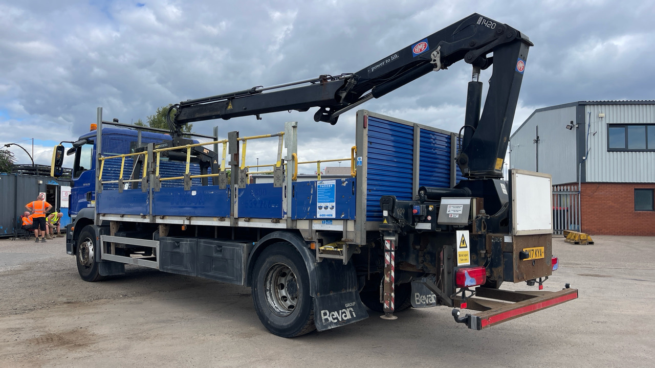 Man TGM 18.250 - Valníkový/ Plošinový nákladný automobil, Auto s hydraulickou rukou: obrázok 3 Man TGM 18.250 - Valníkový/ Plošinový nákladný automobil, Auto s hydraulickou rukou: obrázok 3