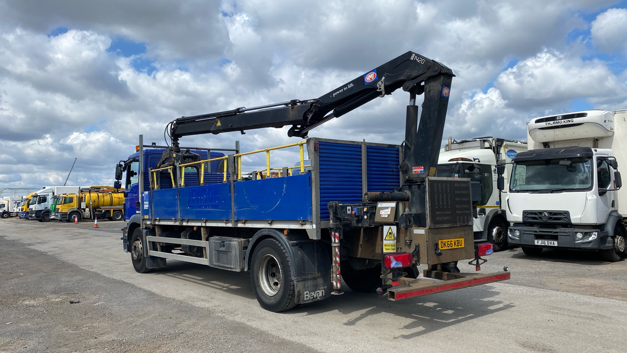 Man TGM 18.250 - Valníkový/ Plošinový nákladný automobil, Auto s hydraulickou rukou: obrázok 3 Man TGM 18.250 - Valníkový/ Plošinový nákladný automobil, Auto s hydraulickou rukou: obrázok 3