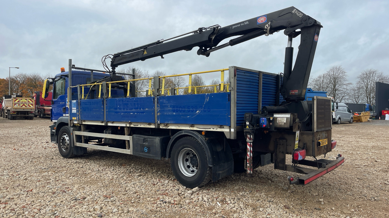 Man TGM 18.250 - Valníkový/ Plošinový nákladný automobil, Auto s hydraulickou rukou: obrázok 3 Man TGM 18.250 - Valníkový/ Plošinový nákladný automobil, Auto s hydraulickou rukou: obrázok 3