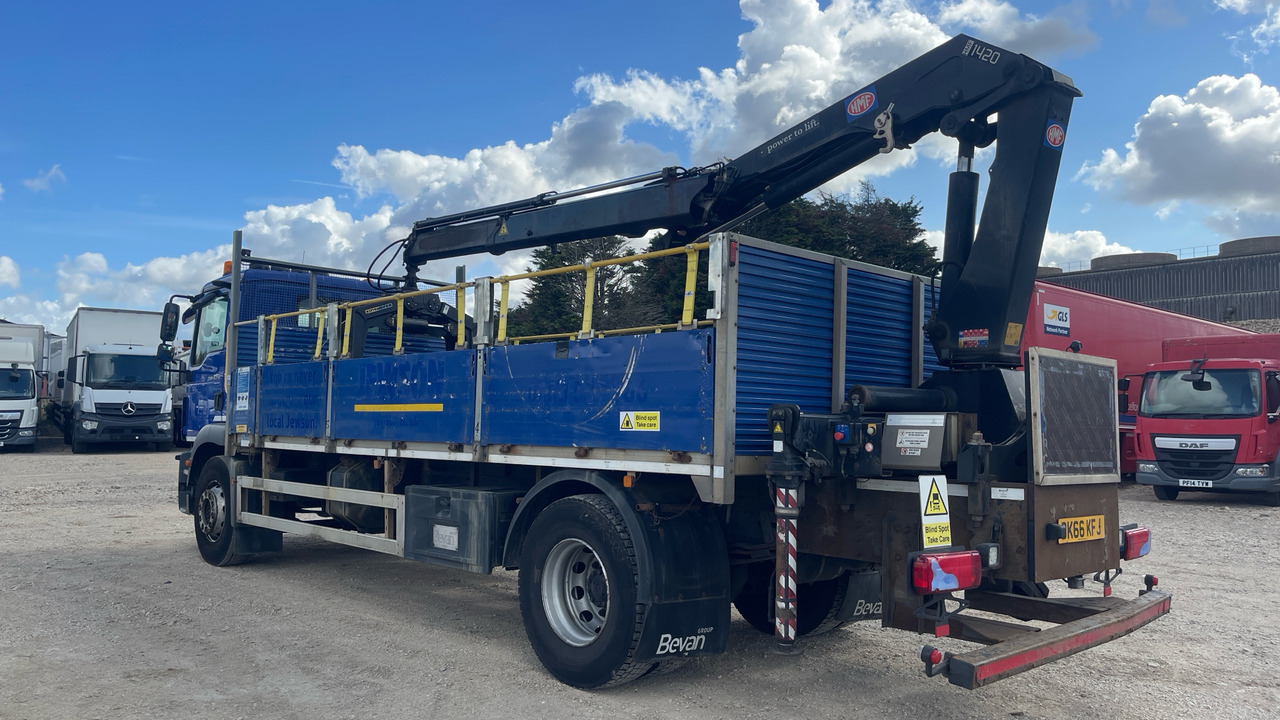 Man TGM 18.250 - Valníkový/ Plošinový nákladný automobil, Auto s hydraulickou rukou: obrázok 3 Man TGM 18.250 - Valníkový/ Plošinový nákladný automobil, Auto s hydraulickou rukou: obrázok 3