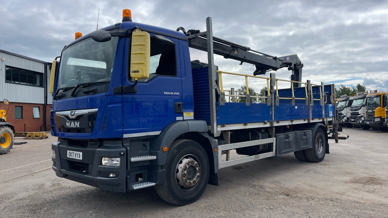 Man TGM 18.250 - Valníkový/ Plošinový nákladný automobil, Auto s hydraulickou rukou: obrázok 2 Man TGM 18.250 - Valníkový/ Plošinový nákladný automobil, Auto s hydraulickou rukou: obrázok 2