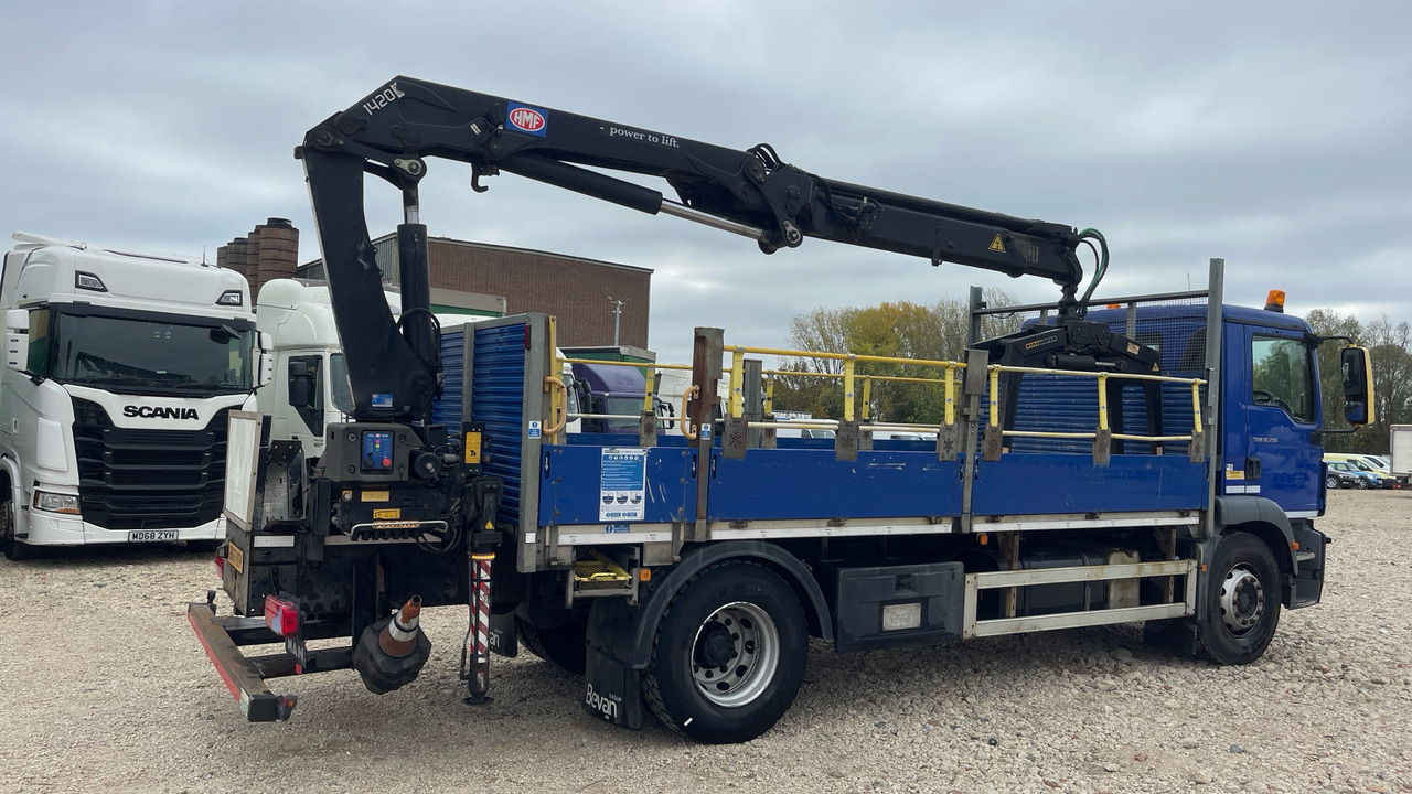 Man TGM 18.250 - Valníkový/ Plošinový nákladný automobil, Auto s hydraulickou rukou: obrázok 4 Man TGM 18.250 - Valníkový/ Plošinový nákladný automobil, Auto s hydraulickou rukou: obrázok 4