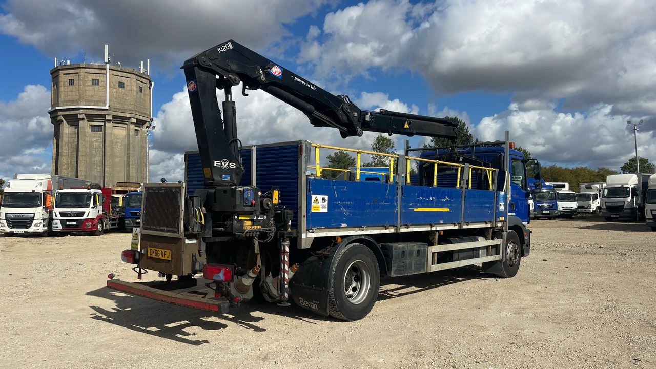 Man TGM 18.250 - Valníkový/ Plošinový nákladný automobil, Auto s hydraulickou rukou: obrázok 4 Man TGM 18.250 - Valníkový/ Plošinový nákladný automobil, Auto s hydraulickou rukou: obrázok 4