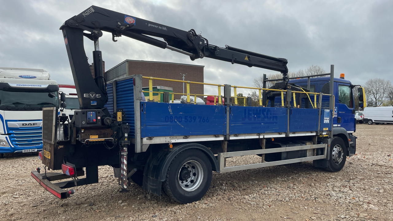 Man TGM 18.250 - Valníkový/ Plošinový nákladný automobil, Auto s hydraulickou rukou: obrázok 4 Man TGM 18.250 - Valníkový/ Plošinový nákladný automobil, Auto s hydraulickou rukou: obrázok 4