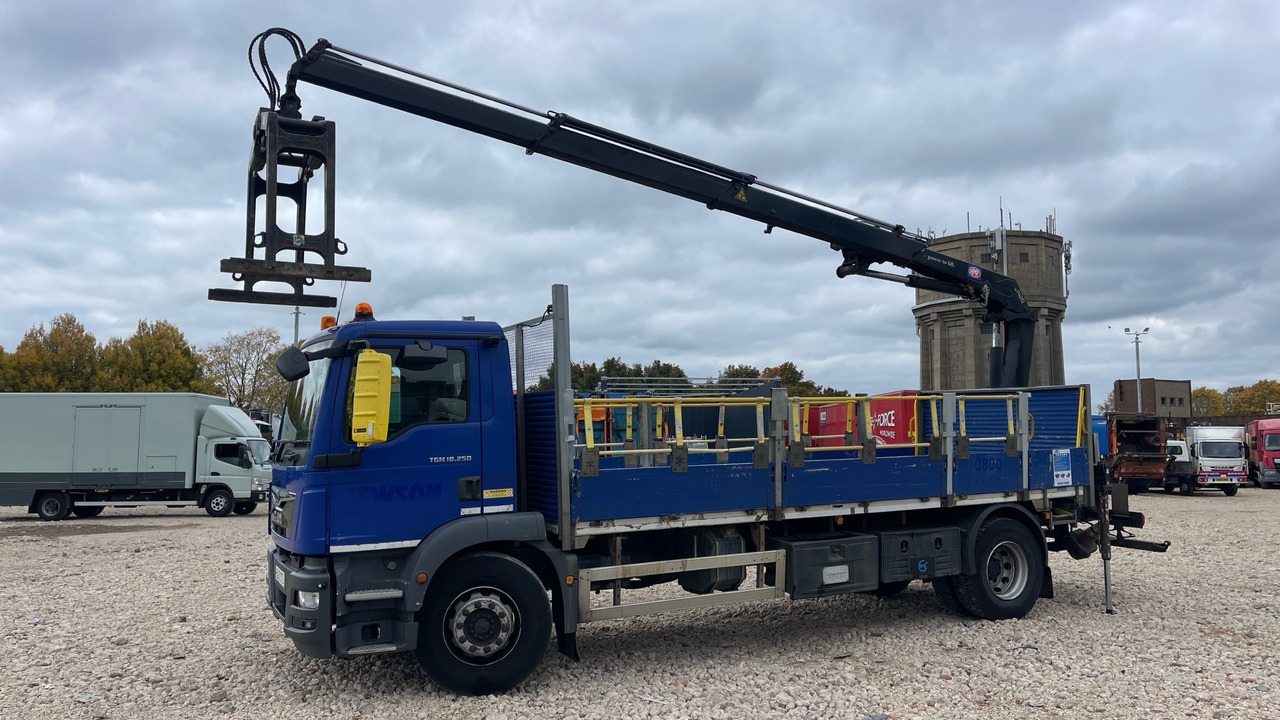Man TGM 18.250 - Valníkový/ Plošinový nákladný automobil, Auto s hydraulickou rukou: obrázok 2 Man TGM 18.250 - Valníkový/ Plošinový nákladný automobil, Auto s hydraulickou rukou: obrázok 2