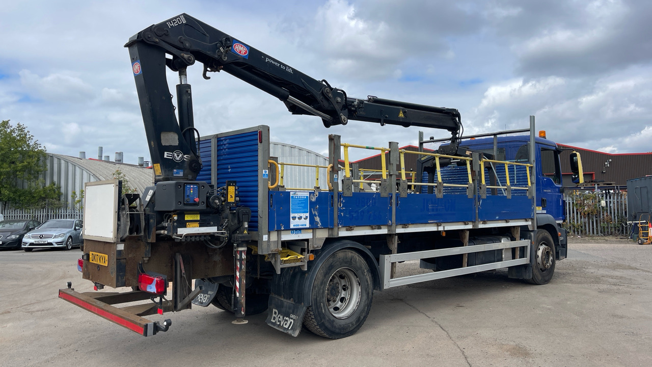 Man TGM 18.250 - Valníkový/ Plošinový nákladný automobil, Auto s hydraulickou rukou: obrázok 4 Man TGM 18.250 - Valníkový/ Plošinový nákladný automobil, Auto s hydraulickou rukou: obrázok 4