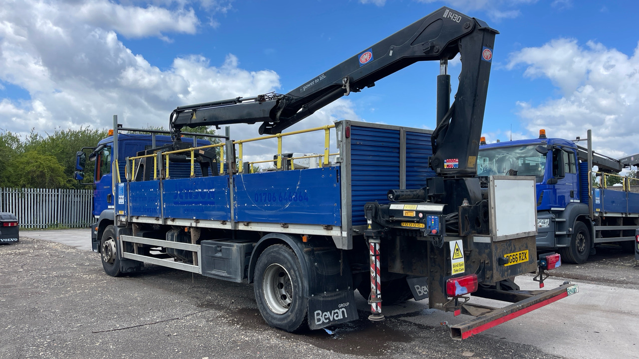 Man TGM 18.250 - Valníkový/ Plošinový nákladný automobil, Auto s hydraulickou rukou: obrázok 3 Man TGM 18.250 - Valníkový/ Plošinový nákladný automobil, Auto s hydraulickou rukou: obrázok 3