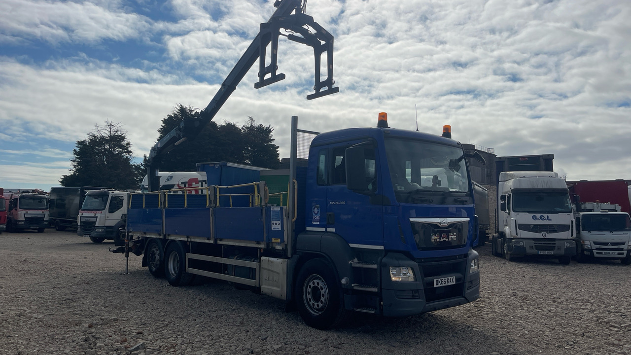 Man TGS 26.360 - Valníkový/ Plošinový nákladný automobil, Auto s hydraulickou rukou: obrázok 1 Man TGS 26.360 - Valníkový/ Plošinový nákladný automobil, Auto s hydraulickou rukou: obrázok 1