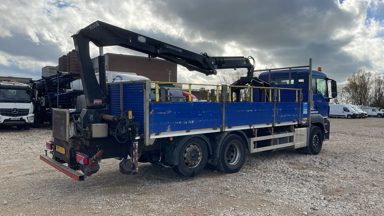 Man TGS 26.360 - Valníkový/ Plošinový nákladný automobil, Auto s hydraulickou rukou: obrázok 4 Man TGS 26.360 - Valníkový/ Plošinový nákladný automobil, Auto s hydraulickou rukou: obrázok 4