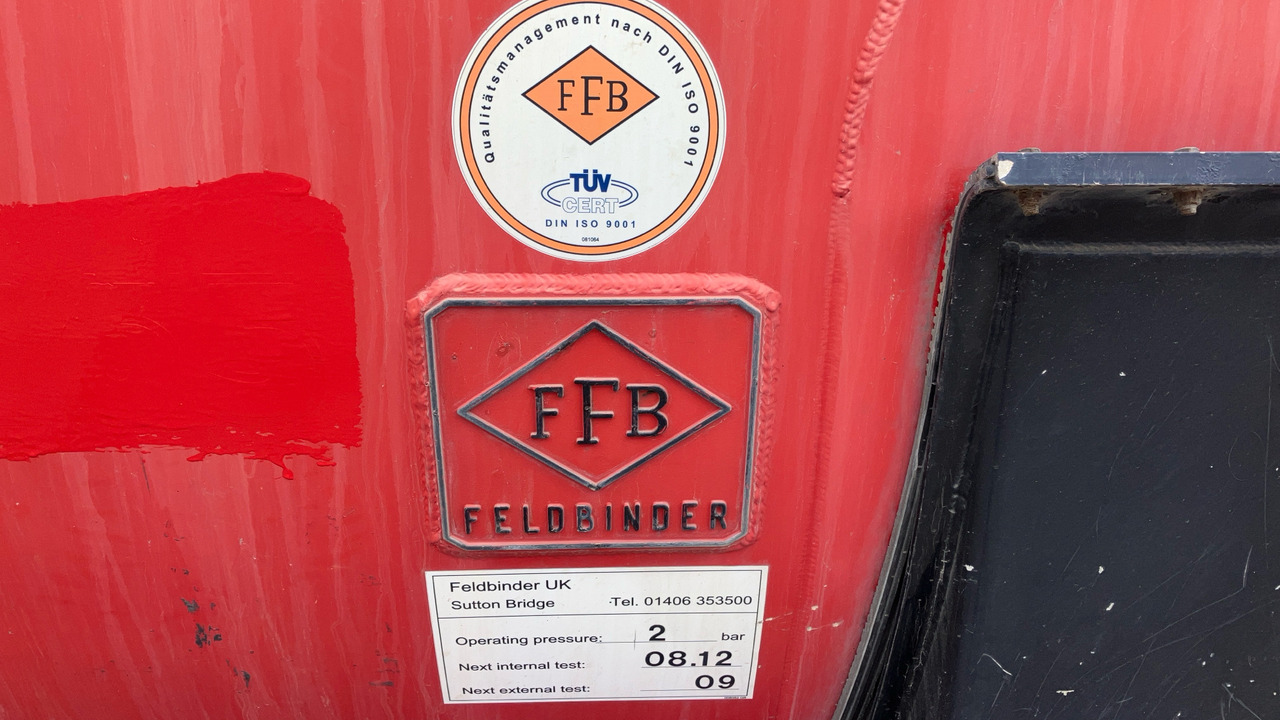 FELDBINDER TANKER - Príves: obrázok 5 FELDBINDER TANKER - Príves: obrázok 5
