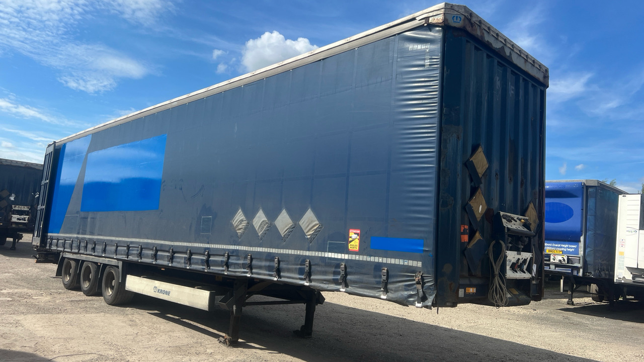 KRONE CURTAINSIDE EUROLINER - Príves: obrázok 4 KRONE CURTAINSIDE EUROLINER - Príves: obrázok 4