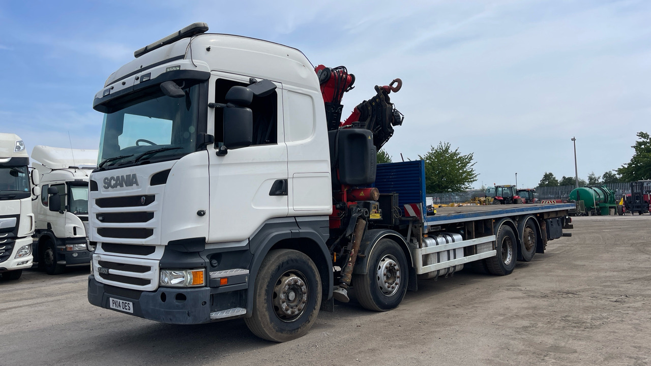 SCANIA R 450 - Valníkový/ Plošinový nákladný automobil: obrázok 2 SCANIA R 450 - Valníkový/ Plošinový nákladný automobil: obrázok 2