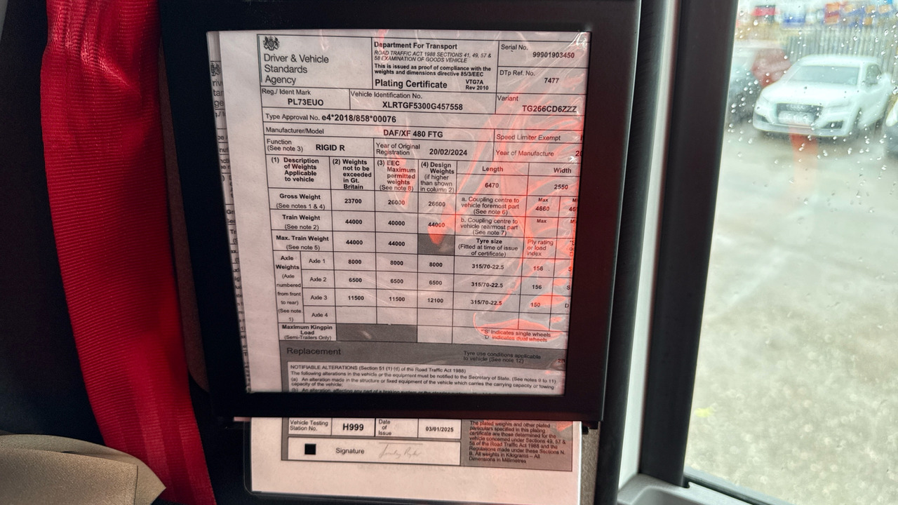 Ťahač Daf XF 480: obrázok 11