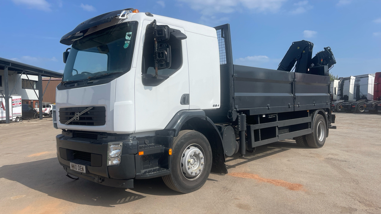 VOLVO FE 340 - Valníkový/ Plošinový nákladný automobil, Auto s hydraulickou rukou: obrázok 2 VOLVO FE 340 - Valníkový/ Plošinový nákladný automobil, Auto s hydraulickou rukou: obrázok 2