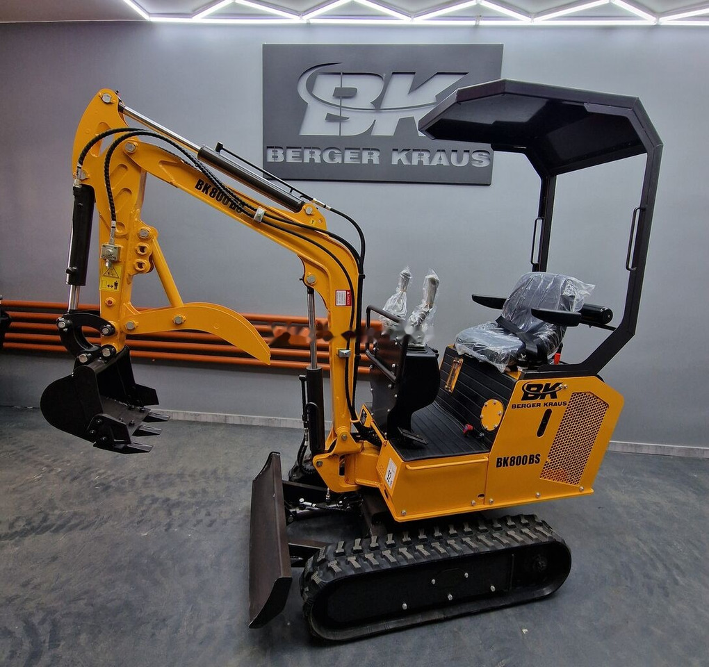 Berger Kraus BK800BS Nowa minikoparka Mini excavator Torsion arm - Mini rýpadlo: obrázok 2 Berger Kraus BK800BS Nowa minikoparka Mini excavator Torsion arm - Mini rýpadlo: obrázok 2