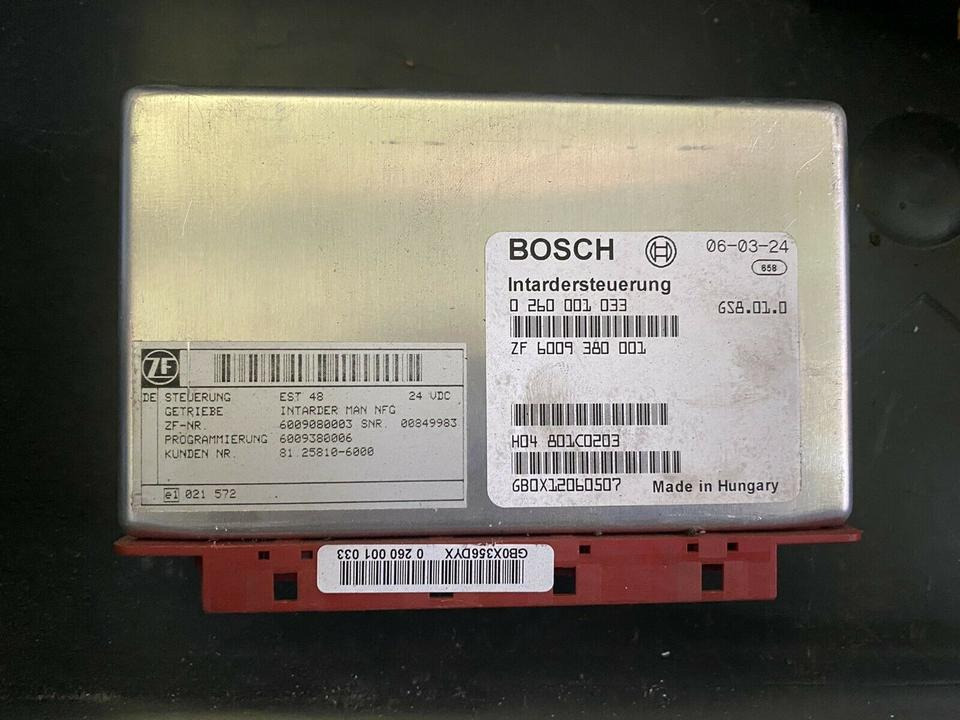 BOSCH Intardersteuerung 0260001033 ZF 6009380001 MAN 81258106000 - Riadiaca jednotka pre Nákladné auto: obrázok 4 BOSCH Intardersteuerung 0260001033 ZF 6009380001 MAN 81258106000 - Riadiaca jednotka pre Nákladné auto: obrázok 4