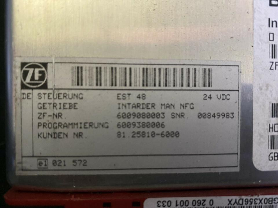 BOSCH Intardersteuerung 0260001033 ZF 6009380001 MAN 81258106000 - Riadiaca jednotka pre Nákladné auto: obrázok 2 BOSCH Intardersteuerung 0260001033 ZF 6009380001 MAN 81258106000 - Riadiaca jednotka pre Nákladné auto: obrázok 2