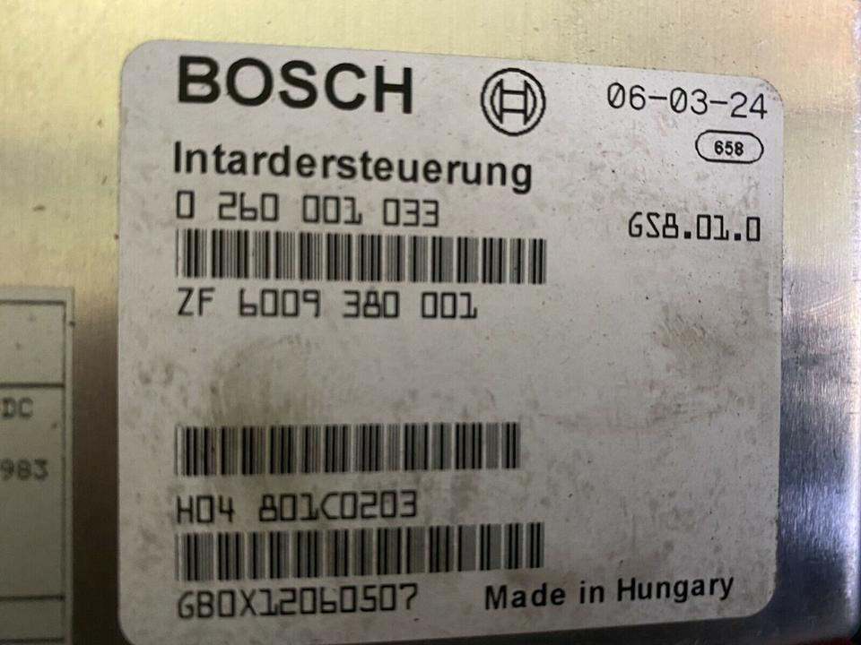 BOSCH Intardersteuerung 0260001033 ZF 6009380001 MAN 81258106000 - Riadiaca jednotka pre Nákladné auto: obrázok 3 BOSCH Intardersteuerung 0260001033 ZF 6009380001 MAN 81258106000 - Riadiaca jednotka pre Nákladné auto: obrázok 3