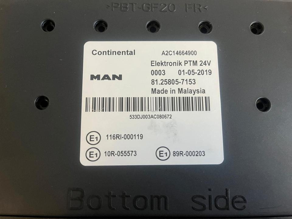 MAN Continental Elektronik PTM Steuergerät 81.25805-7153 - Riadiaca jednotka pre Nákladné auto: obrázok 3 MAN Continental Elektronik PTM Steuergerät 81.25805-7153 - Riadiaca jednotka pre Nákladné auto: obrázok 3