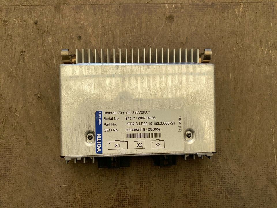 Mercedes Actros MP2 VOITH Retarder Control Unit 0004463115 - Riadiaca jednotka pre Nákladné auto: obrázok 1 Mercedes Actros MP2 VOITH Retarder Control Unit 0004463115 - Riadiaca jednotka pre Nákladné auto: obrázok 1