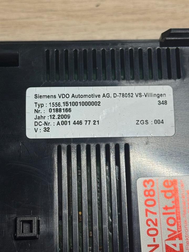 Mercedes Atego Kombiinstrument Tacho A0014467721 - Palubná doska pre Nákladné auto: obrázok 3 Mercedes Atego Kombiinstrument Tacho A0014467721 - Palubná doska pre Nákladné auto: obrázok 3
