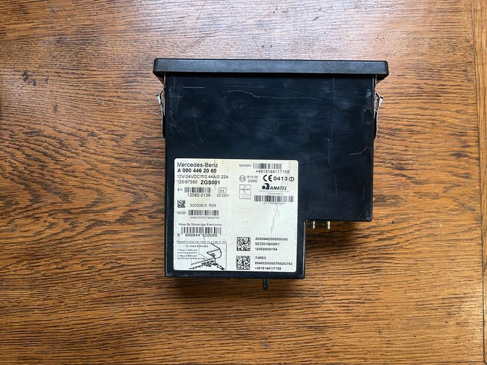 Mercedes-Benz Actros MP4 Tachograph FLEETBOARD A0004462060 - Tachograf pre Nákladné auto: obrázok 3 Mercedes-Benz Actros MP4 Tachograph FLEETBOARD A0004462060 - Tachograf pre Nákladné auto: obrázok 3