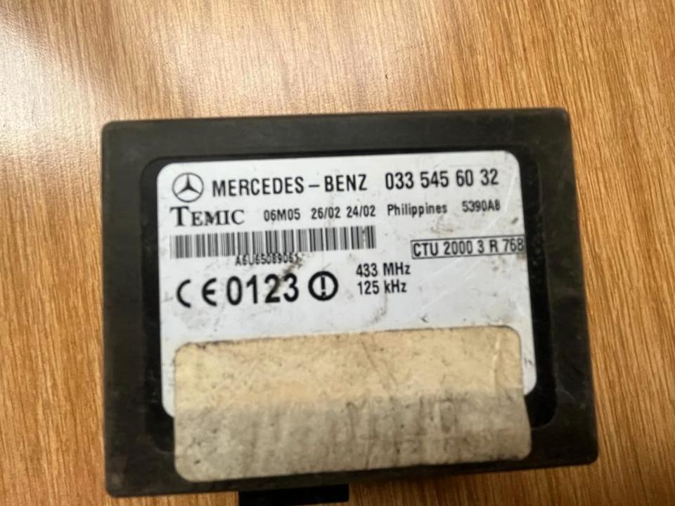 Mercedes Benz Vito W638 Wegfahrsperre Modul 0335456032 - Riadiaca jednotka pre Nákladné auto: obrázok 2 Mercedes Benz Vito W638 Wegfahrsperre Modul 0335456032 - Riadiaca jednotka pre Nákladné auto: obrázok 2