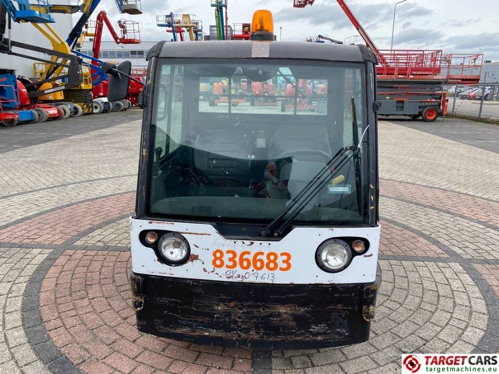 Komunálny traktor Linde P250 Tow Tug Truck Tractor Electric 80V max 25T: obrázok 36