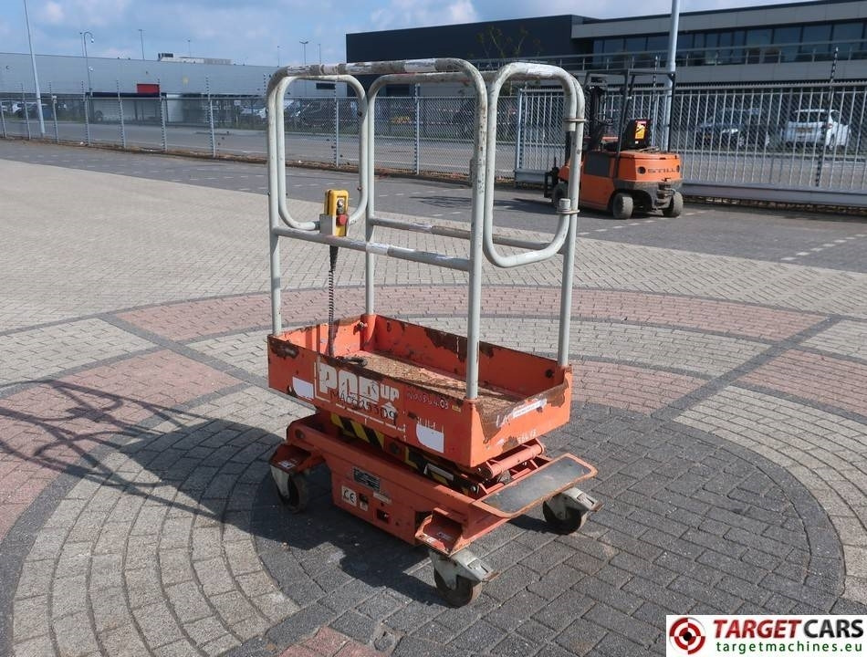 NSG POP UP Electric Push Scissor Work Lift 363cm - Samohybná plošiny: obrázok 2 NSG POP UP Electric Push Scissor Work Lift 363cm - Samohybná plošiny: obrázok 2