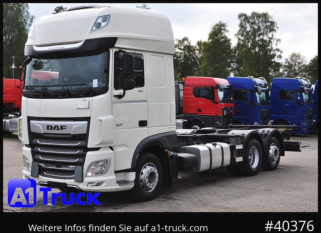 Kontejnérový podvozek/ Výměnná nástavba DAF DAF XF 480 FAN SSC Intarder, Lenkachse Standlklima: obrázok 13 Kontejnérový podvozek/ Výměnná nástavba DAF DAF XF 480 FAN SSC Intarder, Lenkachse Standlklima: obrázok 13