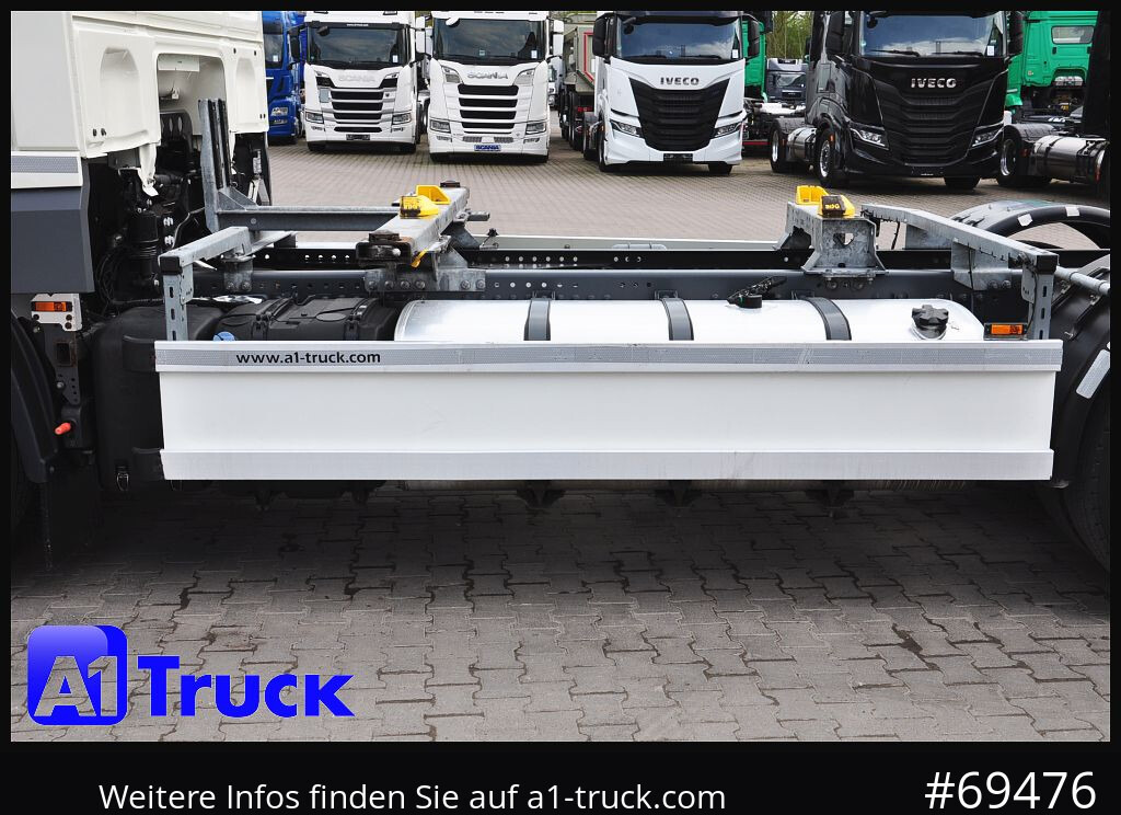 DAF XF 480 FAN Intarder, Lenkachse, - Kontejnérový podvozek/ Výměnná nástavba: obrázok 2 DAF XF 480 FAN Intarder, Lenkachse, - Kontejnérový podvozek/ Výměnná nástavba: obrázok 2