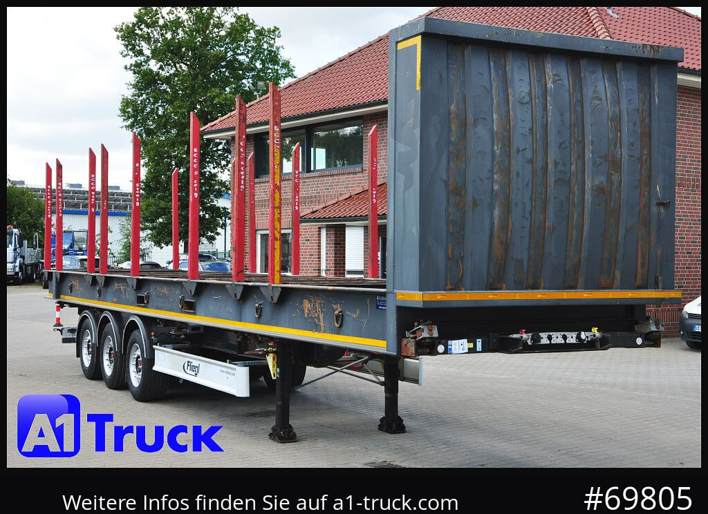 FLIEGL SDS01, Langholz, Containeraufbau, Liftachse, - Klanicový náves: obrázok 1 FLIEGL SDS01, Langholz, Containeraufbau, Liftachse, - Klanicový náves: obrázok 1