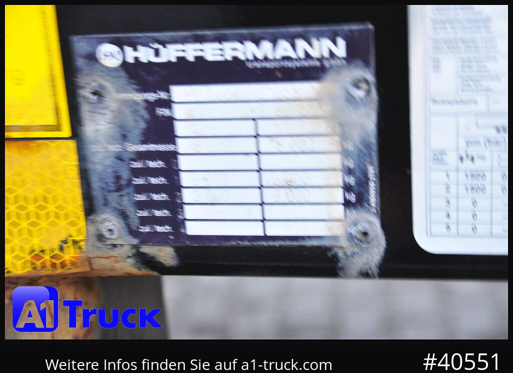HUEFFERMANN HAR 1870, luft, Scheibenbremesen, - Hákový/ Ramenový nosič přívěs: obrázok 5 HUEFFERMANN HAR 1870, luft, Scheibenbremesen, - Hákový/ Ramenový nosič přívěs: obrázok 5