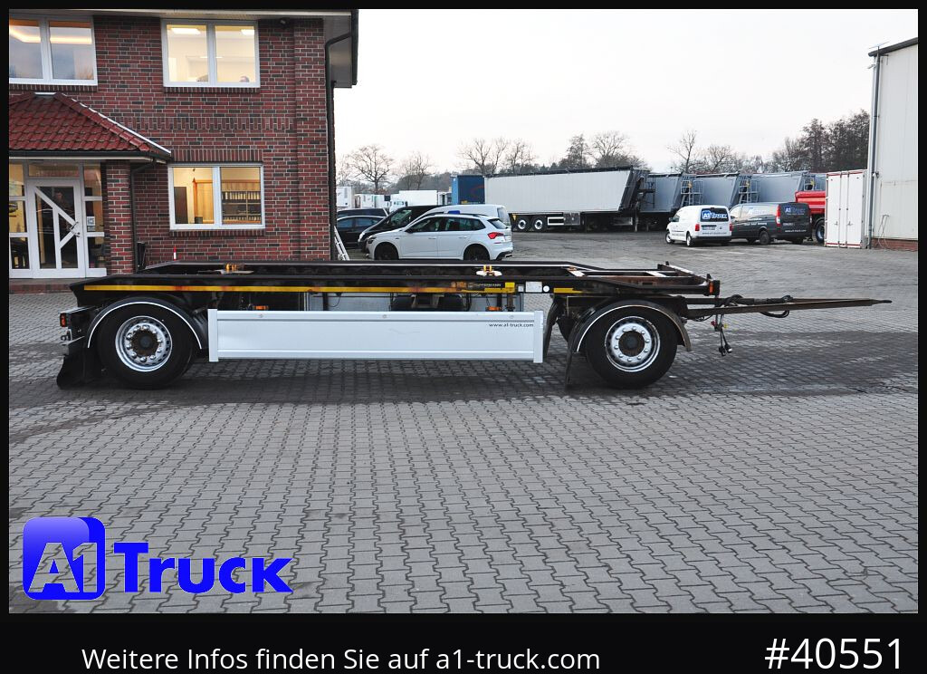 Hákový/ Ramenový nosič přívěs HUEFFERMANN HAR 1870, luft, Scheibenbremesen,: obrázok 6