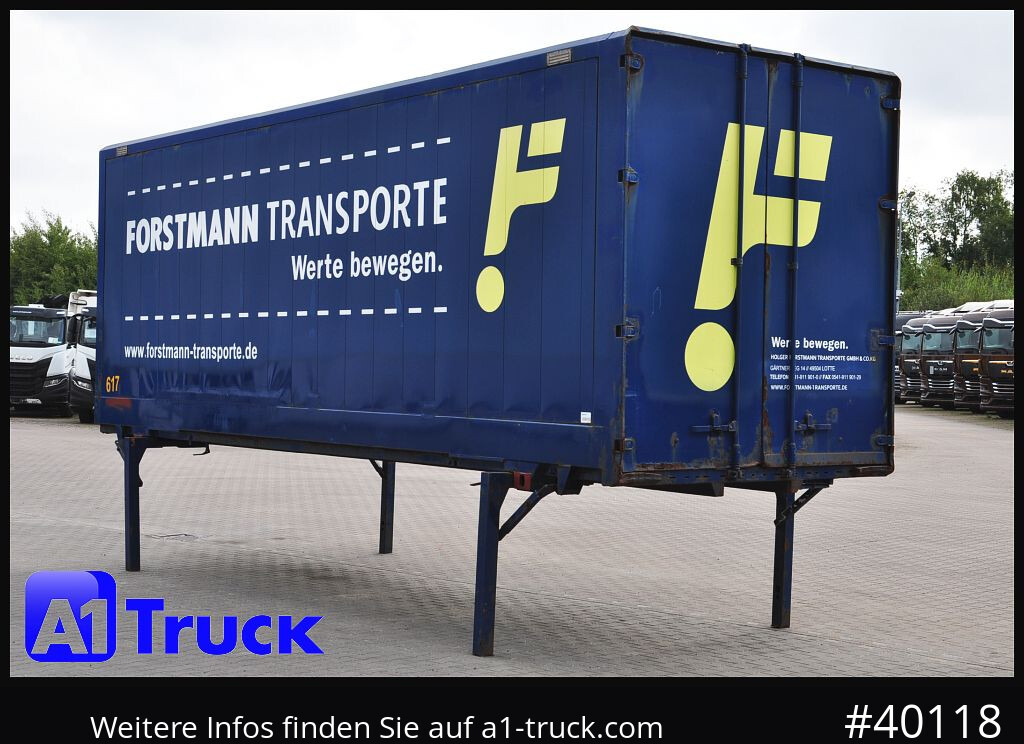 Skříňová nadstavba KRONE BDF 7,82 Container, 2700mm Innenhöhe, Portaltür: obrázok 11 Skříňová nadstavba KRONE BDF 7,82 Container, 2700mm Innenhöhe, Portaltür: obrázok 11