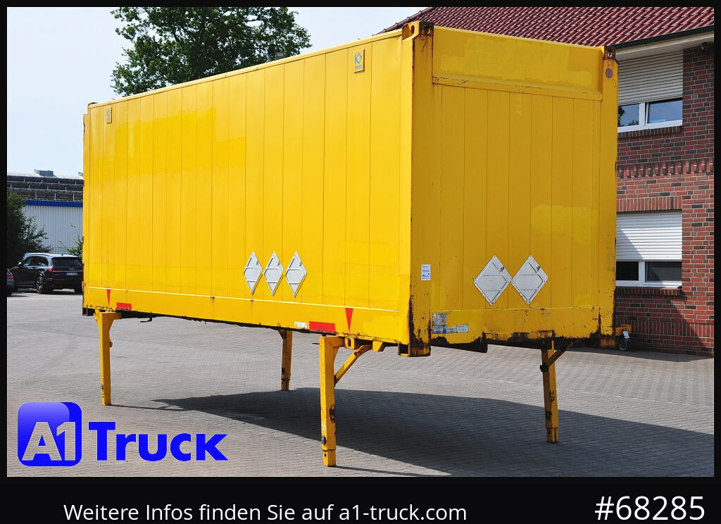 KRONE BDF, 7,82 Container, 2800mm innen, Doppelstock. - Skříňová nadstavba: obrázok 1 KRONE BDF, 7,82 Container, 2800mm innen, Doppelstock. - Skříňová nadstavba: obrázok 1