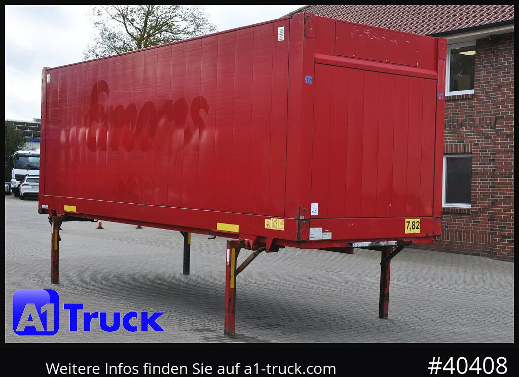 KRONE BDF 7,82 Wechselbrücke, 2680mm Innenhöhe. - Skříňová nadstavba: obrázok 1 KRONE BDF 7,82 Wechselbrücke, 2680mm Innenhöhe. - Skříňová nadstavba: obrázok 1