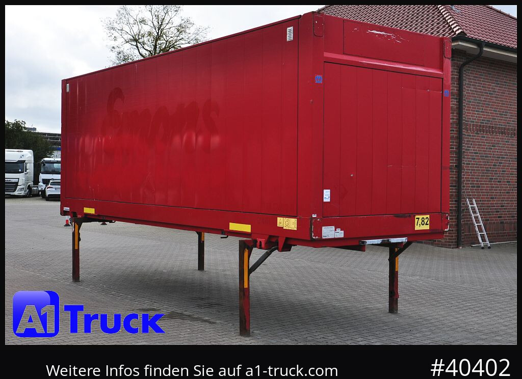 KRONE BDF 7,82 Wechselbrücke, 2680mm Innenhöhe. - Skříňová nadstavba: obrázok 1 KRONE BDF 7,82 Wechselbrücke, 2680mm Innenhöhe. - Skříňová nadstavba: obrázok 1