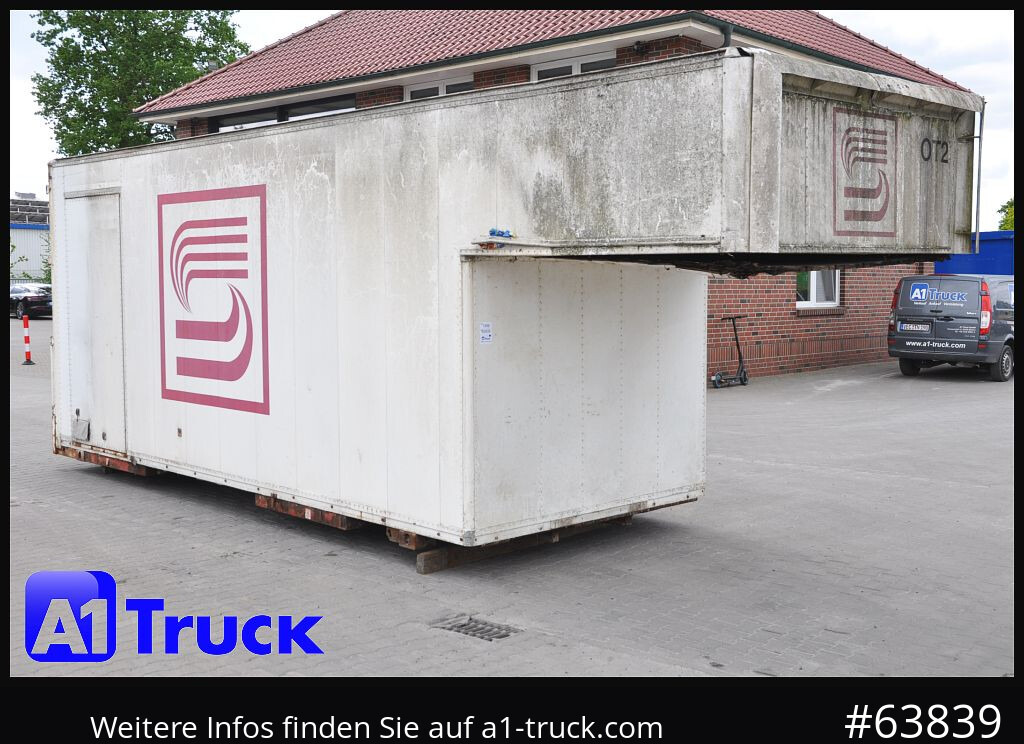 KRONE Container Lager, kann verladen werden 6,3 + 2 Meter - Skříňová nadstavba: obrázok 1 KRONE Container Lager, kann verladen werden 6,3 + 2 Meter - Skříňová nadstavba: obrázok 1