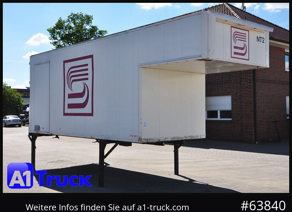 KRONE Container Lager, kann verladen werden 6,3 + 2 Meter - Skříňová nadstavba: obrázok 1 KRONE Container Lager, kann verladen werden 6,3 + 2 Meter - Skříňová nadstavba: obrázok 1