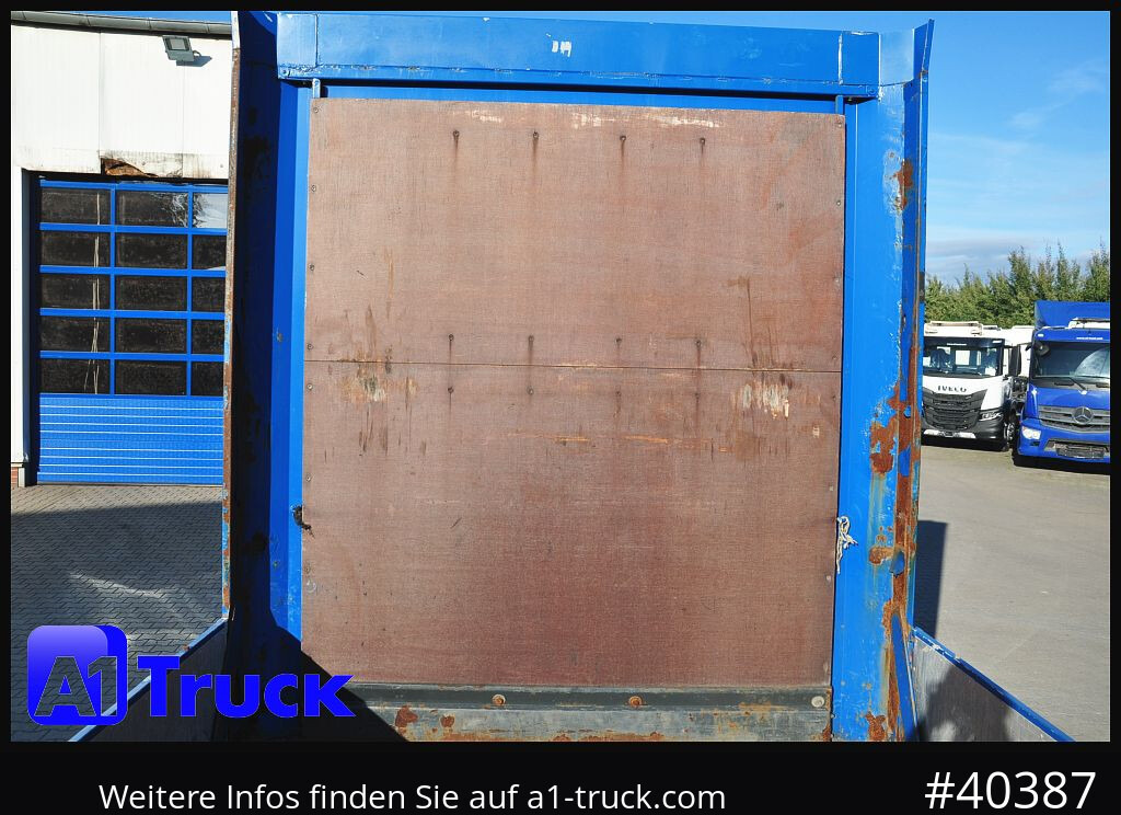 KRONE Mega, Pritsche, 1 Vorbesitzer, TÜV 01-2026, Staplerhalterung - Plošinový/ Valníkový náves: obrázok 5 KRONE Mega, Pritsche, 1 Vorbesitzer, TÜV 01-2026, Staplerhalterung - Plošinový/ Valníkový náves: obrázok 5